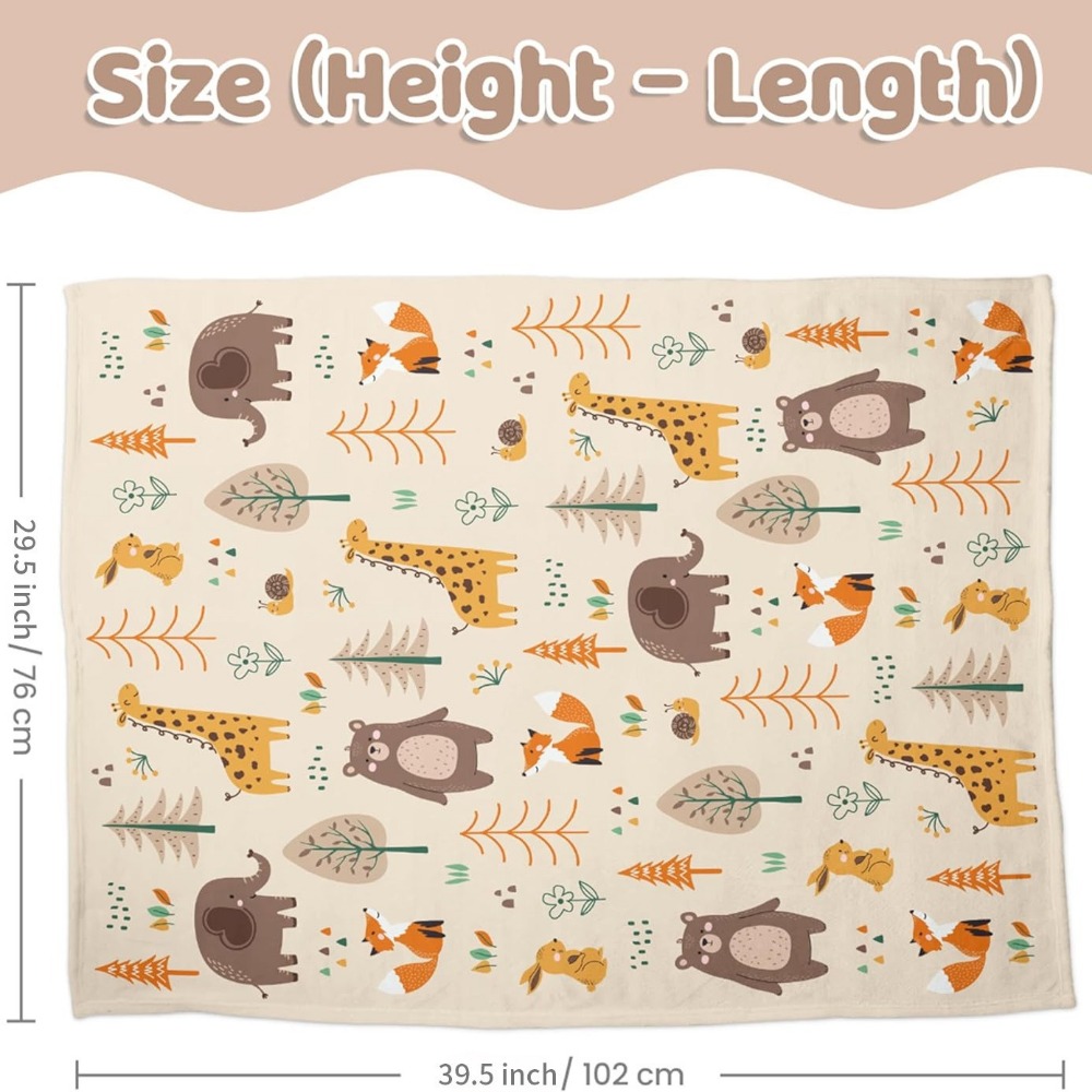 Baby Nursery Quilts - 75x100 CM Yumuşak Nefes Bebek Battaniyesi