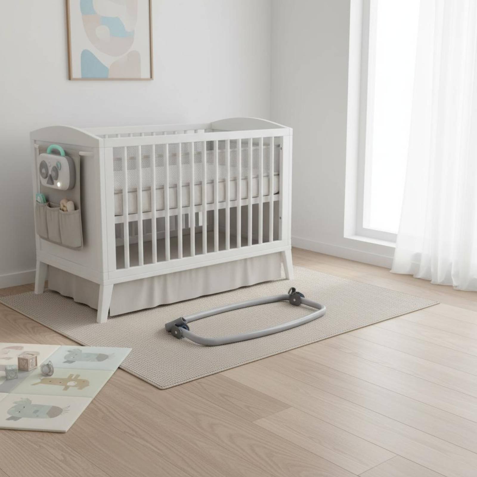 Baby Nursery Music - Müzikli Mobil Çok Amaçlı Beşik Cibinliği