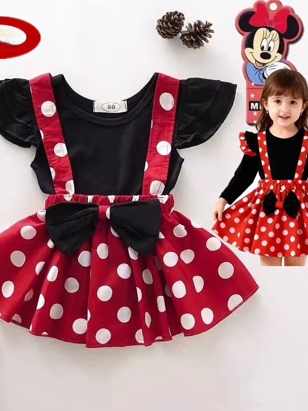 Baby Nursery Outfits - Bebek Prenses Etek Mickey Minnie Cadılar