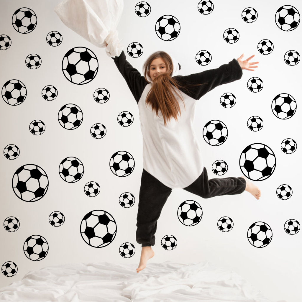 Baby Nursery Wall Mural - 43 adet futbol duvar çıkartmaları çocuk