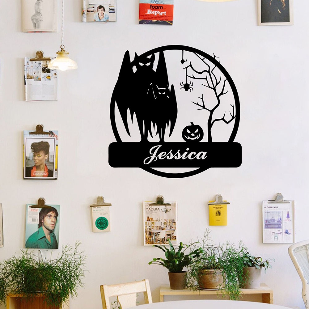 Wall Decal Nursery - 1 adet sıcak satış yarasa cadılar