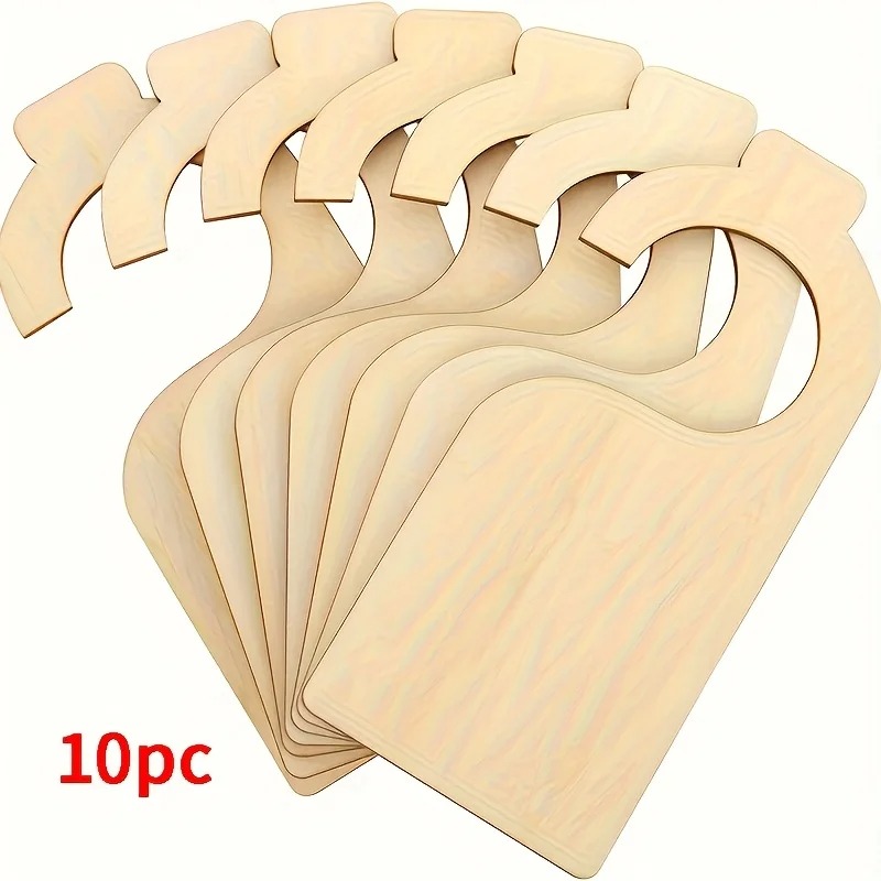 Baby Nursery Closet - 10 Adet Boş Ahşap Dolap Bölücü