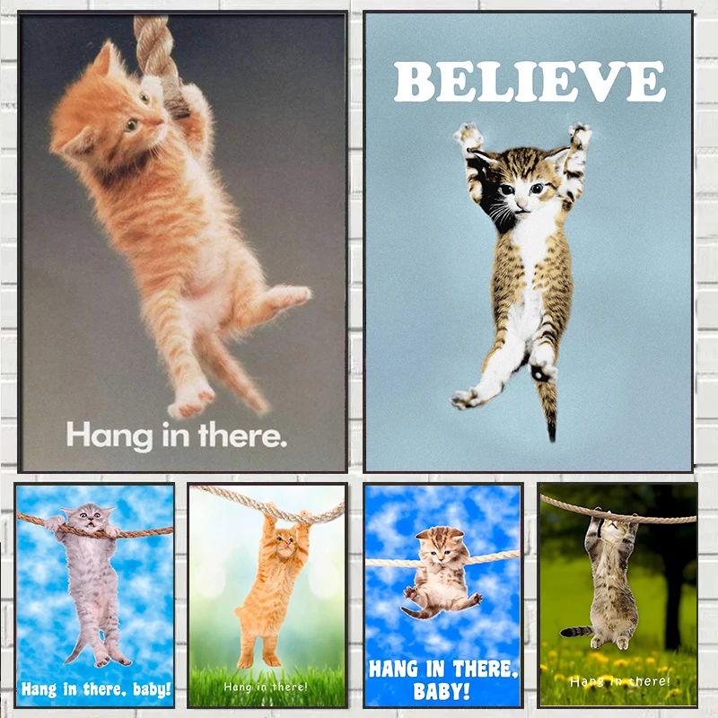 Baby Nursery Images - Orada asın bebek sevimli kedi Yoga