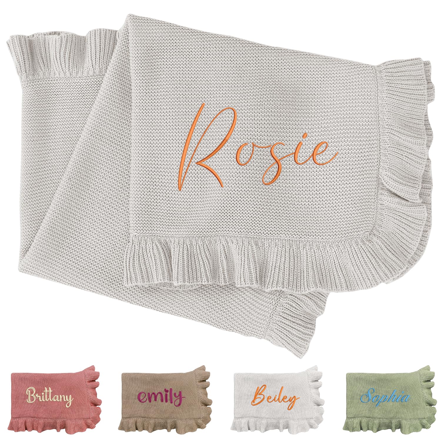 Baby Nursery Embroidery - Yenidoğan Kızlar ve Erkekler için kişiselleştirilmiş