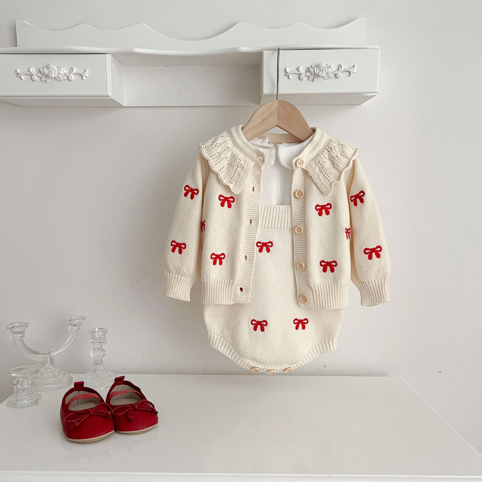 Baby Nursery Embroidery - Sonbahar Kış Yenidoğan Bebek Bebek Kız