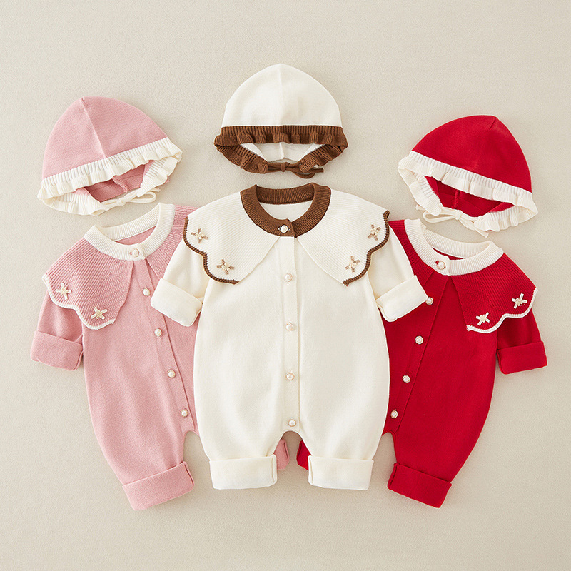 Baby Nursery Embroidery - Yenidoğan Bebek Giysileri Ilkbahar ve Sonbahar