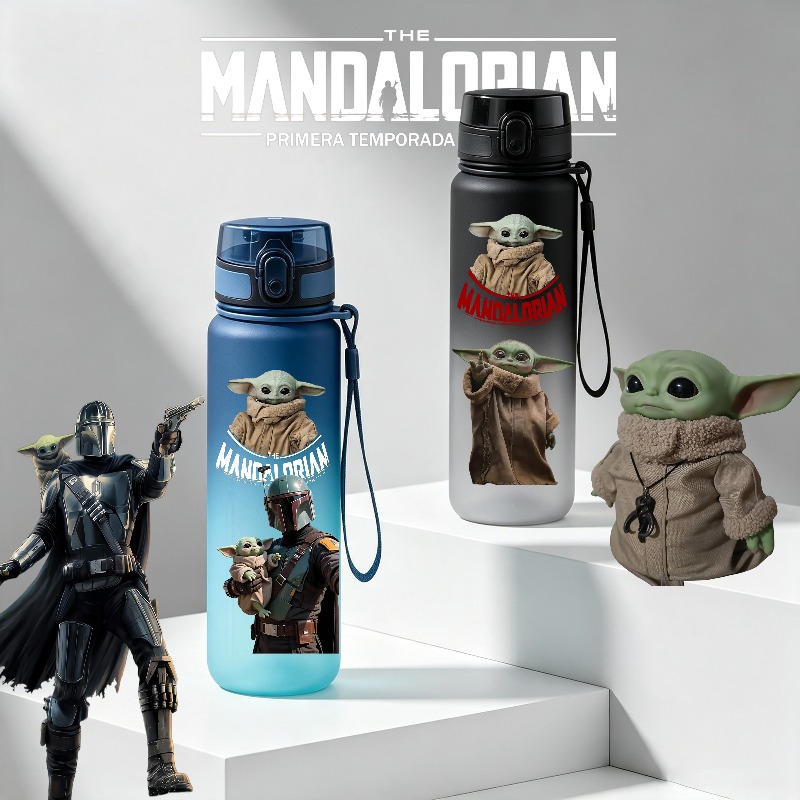 Baby Yoda Nursery - 650ml Sevimli Grogu Bebek Yoda Karikatür