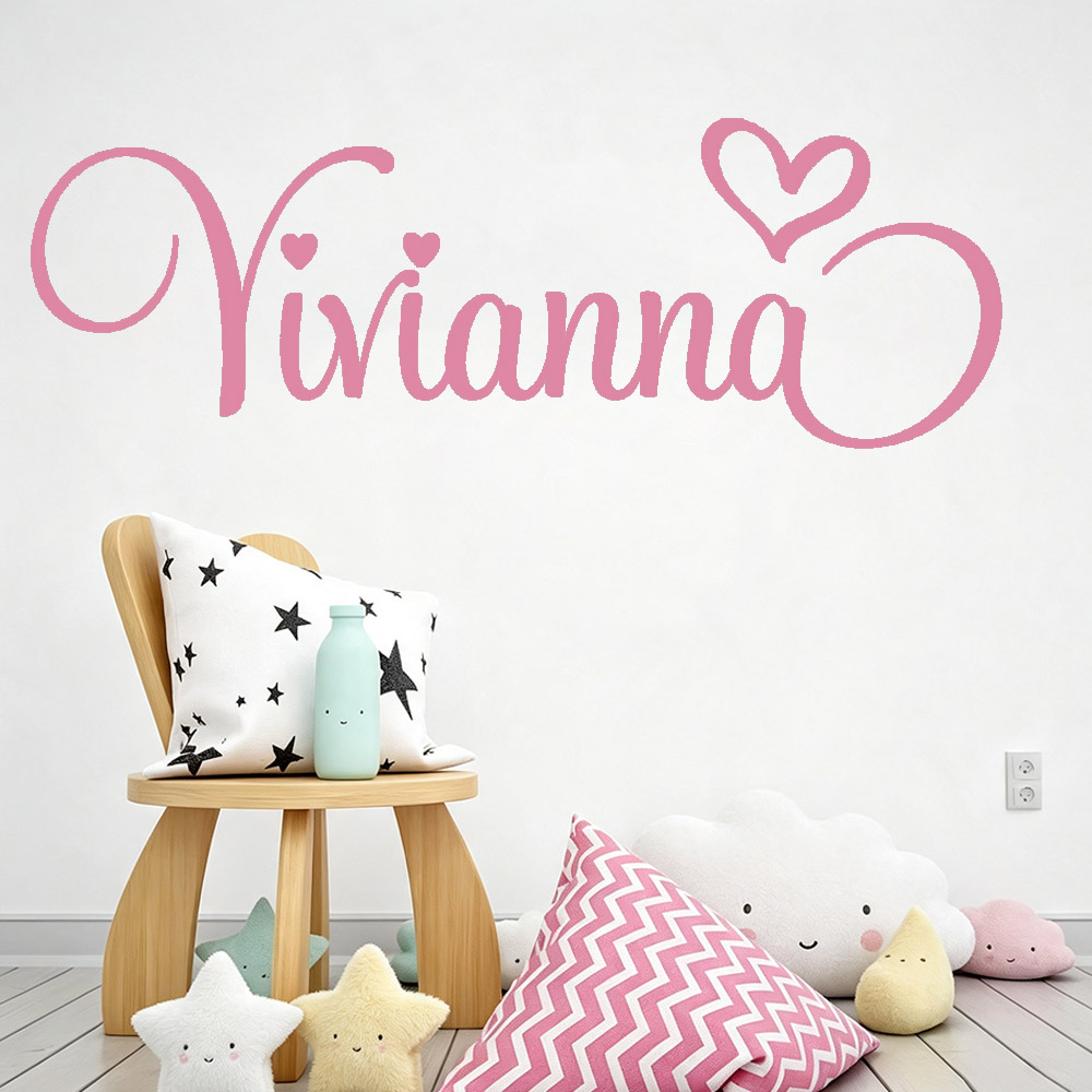 Baby Nursery Wall Mural - Çocuk Odaları İçin Duvar Çıkartmaları Kişiselleştirilmiş
