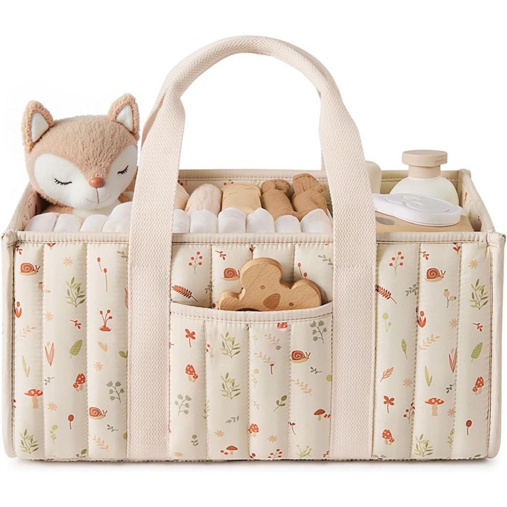 Baby Nursery Essentials - Büyük Kapasiteli Bebek Bezi Düzenleyici Taşınabilir