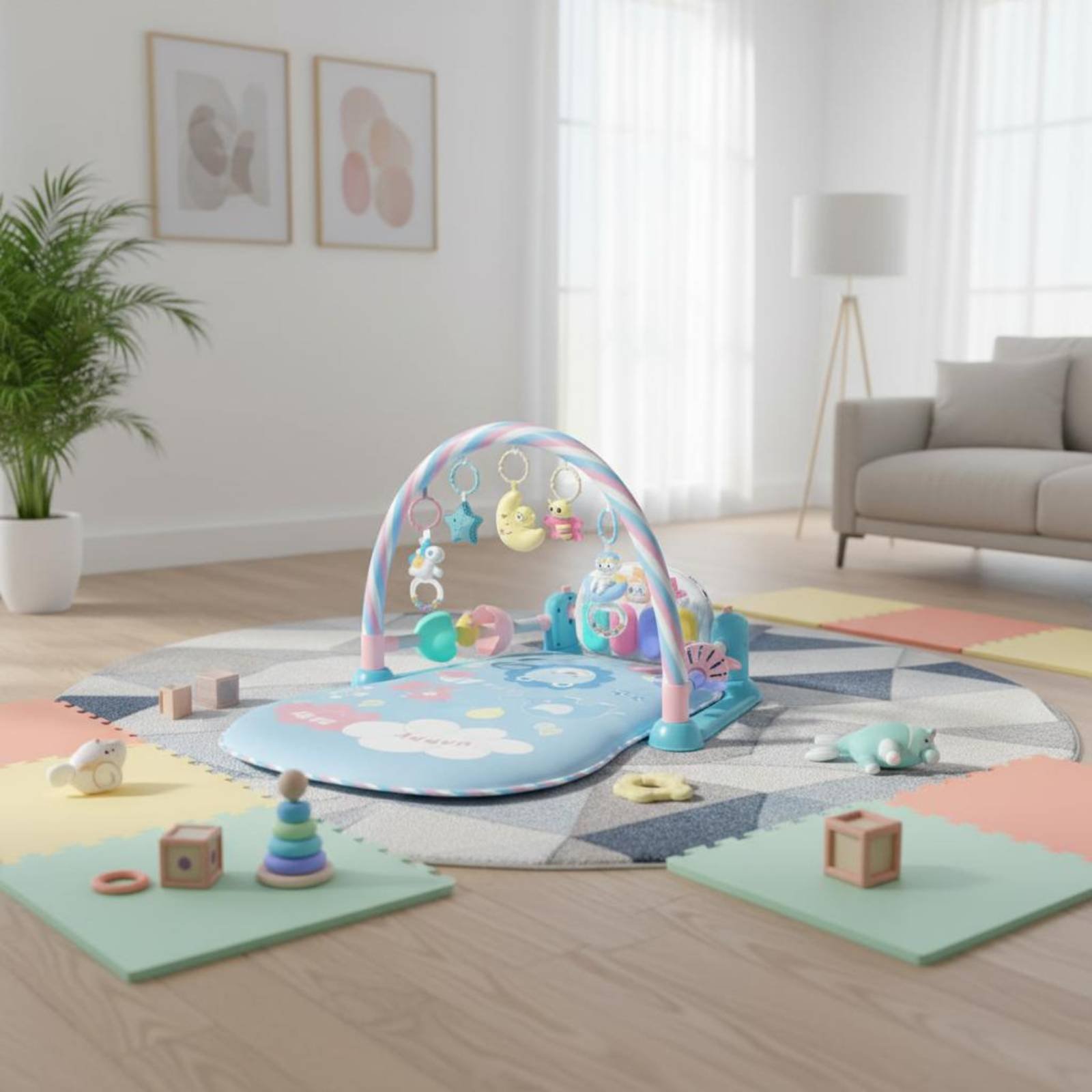 Piyano Müzikli Bebek Oyun Park - Baby Nursery Music incelemesi ve fiyatı
