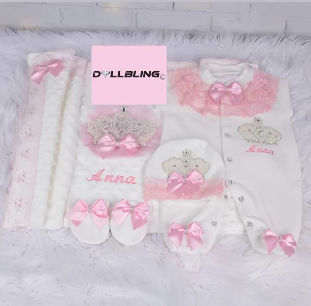 Dollbling Yenidoğan Bebek 4 ad - Baby Nursery Embroidery incelemesi ve fiyatı