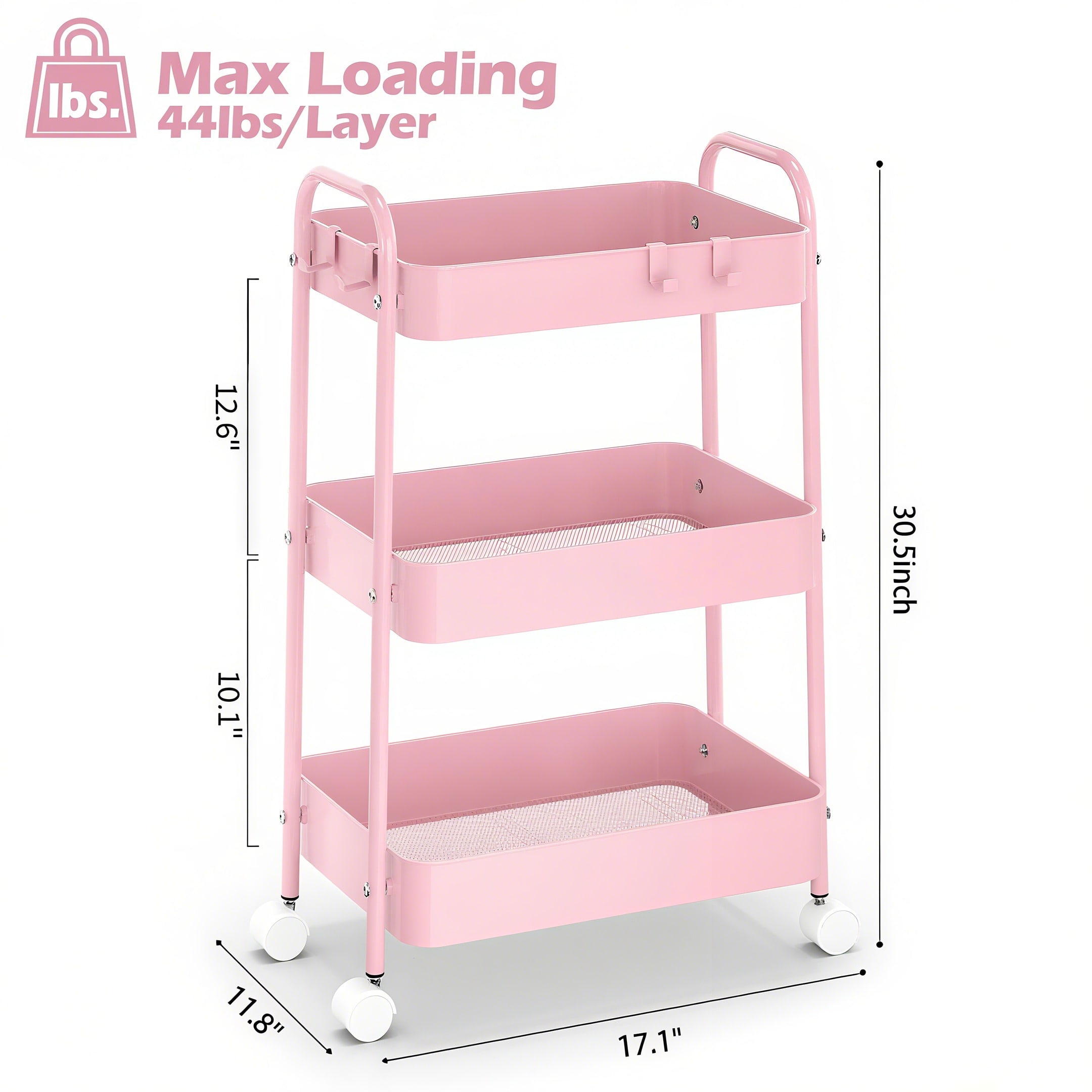 3 Katmanlı Tekerlekli Metal Ar - Baby Nursery Essentials incelemesi ve fiyatı