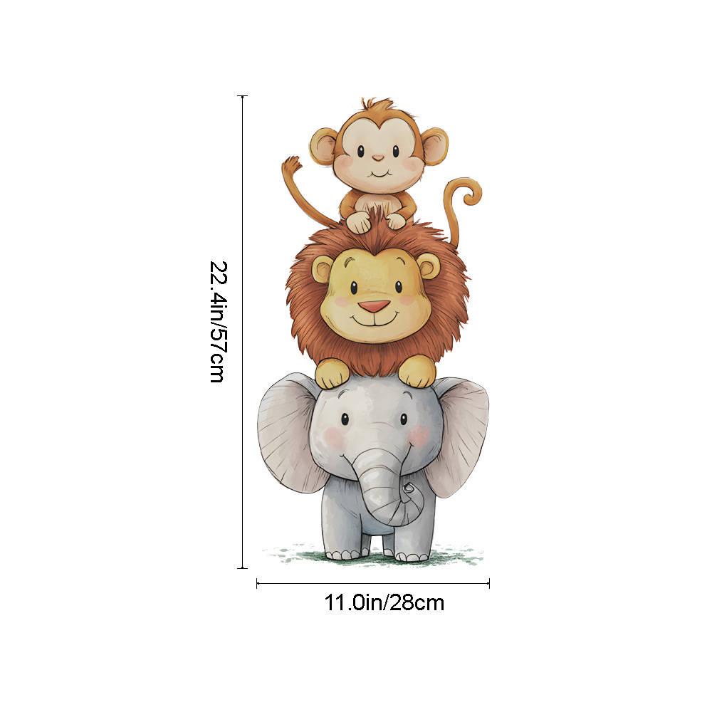 Sevimli Orman Hayvanları Duvar - Baby Nursery Vinyl Wall Stickers incelemesi ve fiyatı
