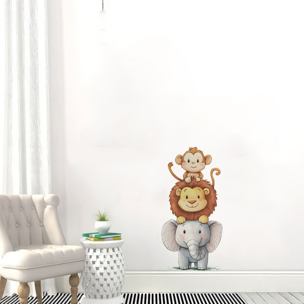 Sevimli Orman Hayvanları Duvar - Baby Nursery Vinyl Wall Stickers incelemesi ve fiyatı