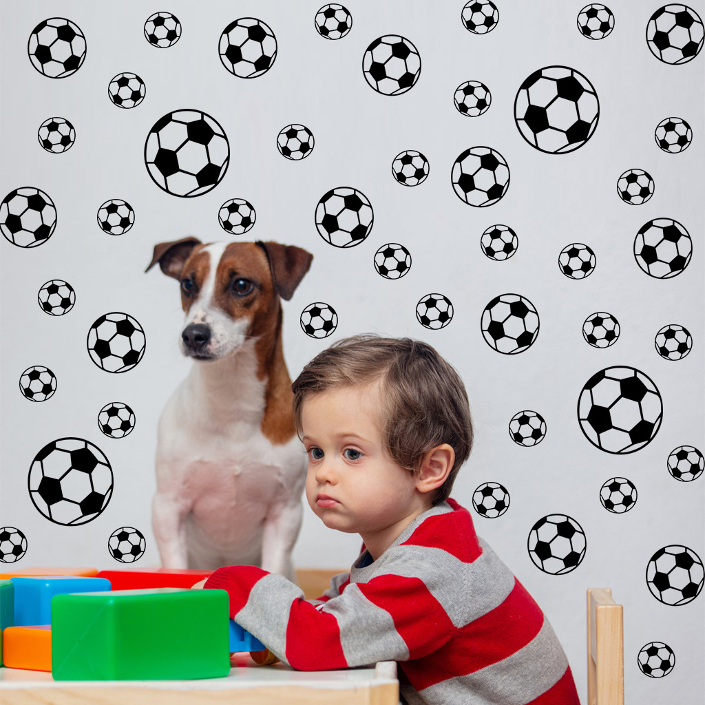 43 adet futbol duvar çıkartmal - Baby Nursery Wall Mural incelemesi ve fiyatı