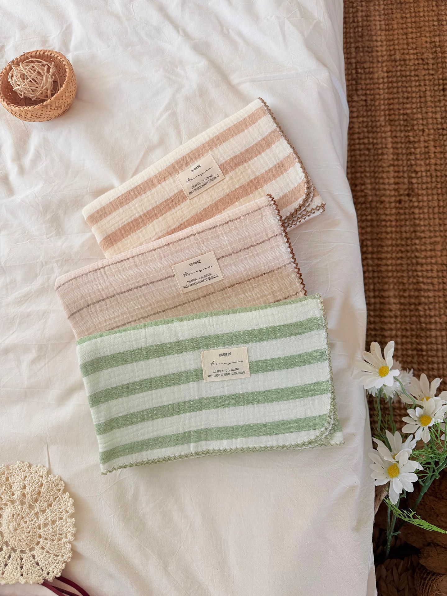 Yazlık Muslin Bebek Kundak Bat - Baby Nursery Quilts incelemesi ve fiyatı