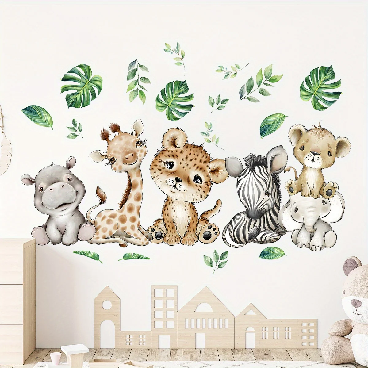 1 adet karikatür sevimli su ay - Wall Decal Nursery incelemesi ve fiyatı