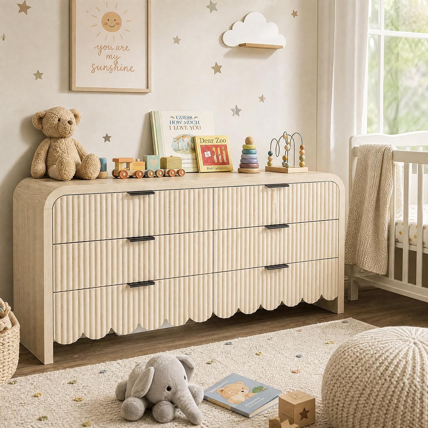 Ahşap 6 Çekmeceli Şifonyer Çoc - Baby Nursery Closet incelemesi ve fiyatı