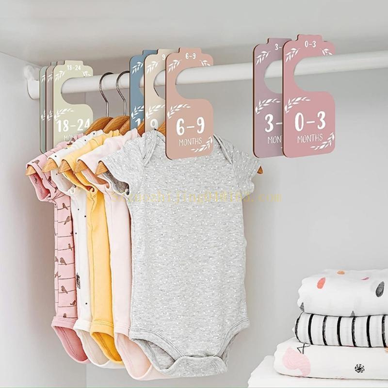 8'li Bebek Dolabı Ahşap Bölücü - Baby Nursery Closet incelemesi ve fiyatı