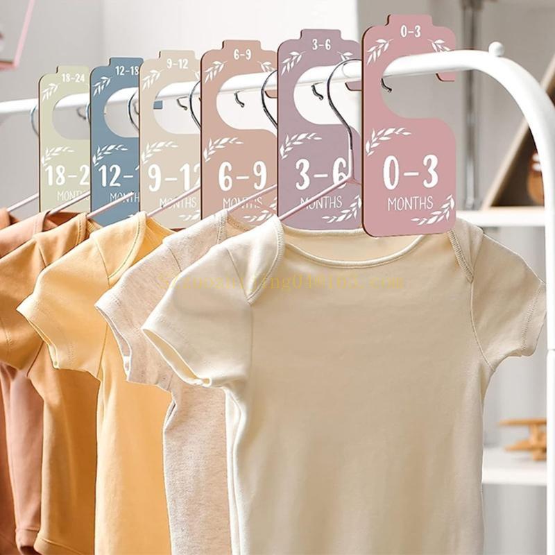 8'li Bebek Dolabı Ahşap Bölücü - Baby Nursery Closet incelemesi ve fiyatı