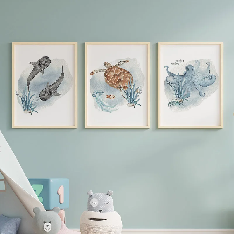Posterler ve baskılar balina b - Baby Nursery Images incelemesi ve fiyatı