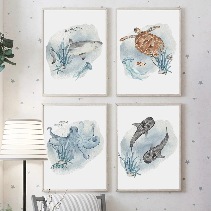Posterler ve baskılar balina b - Baby Nursery Images incelemesi ve fiyatı