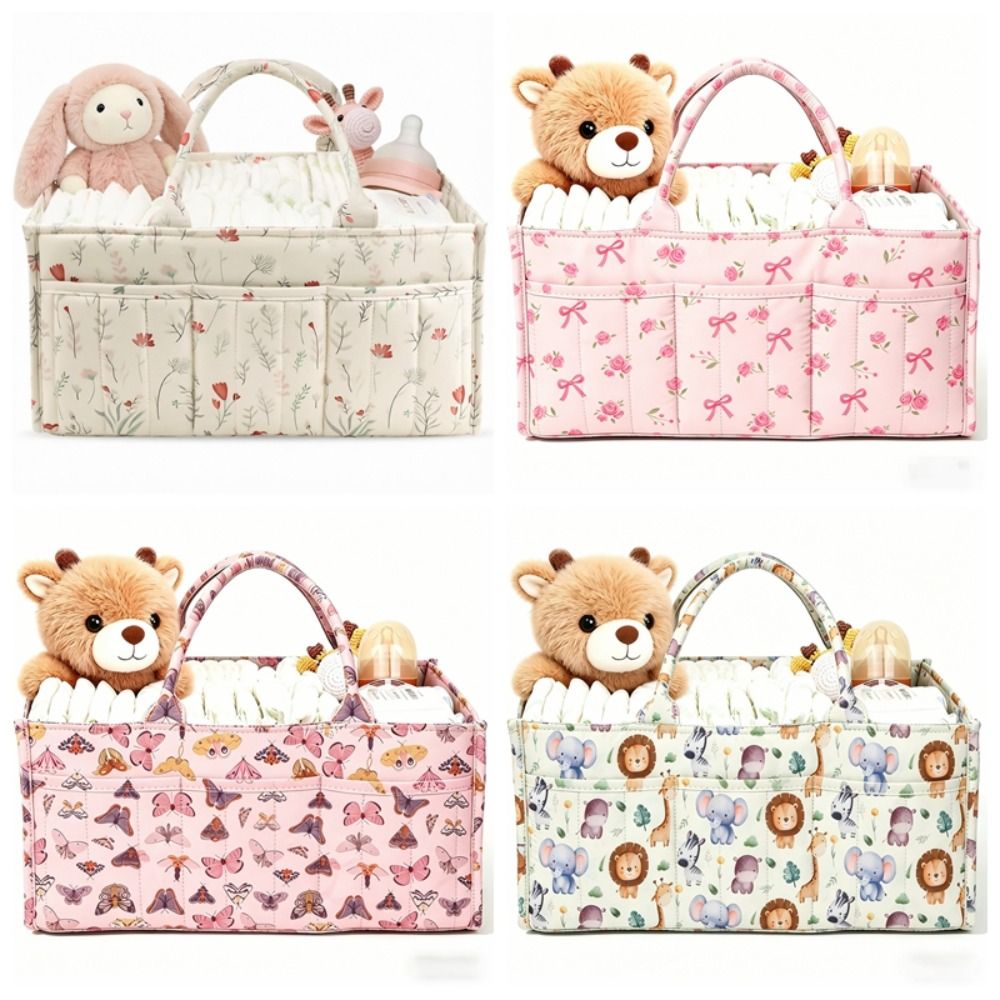 Çiçek Desenli Bebek Bezi Düzen - Baby Nursery Essentials incelemesi ve fiyatı