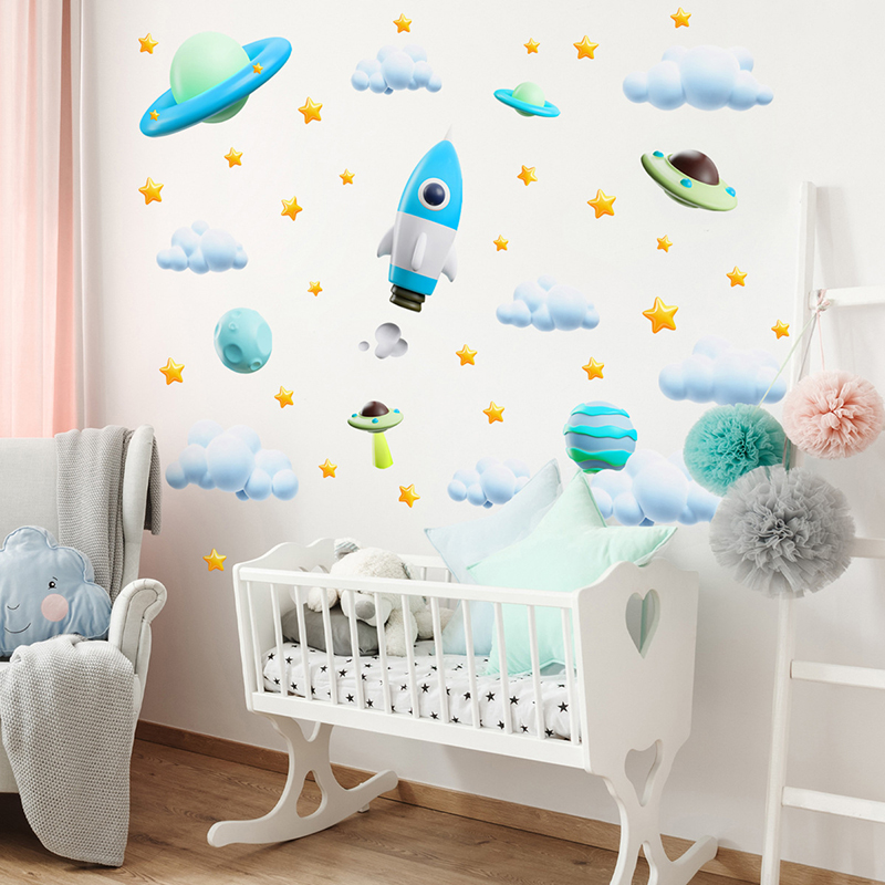 Çocuk Odaları Bebek Odası Kreş - Baby Nursery Vinyl Wall Stickers incelemesi ve fiyatı