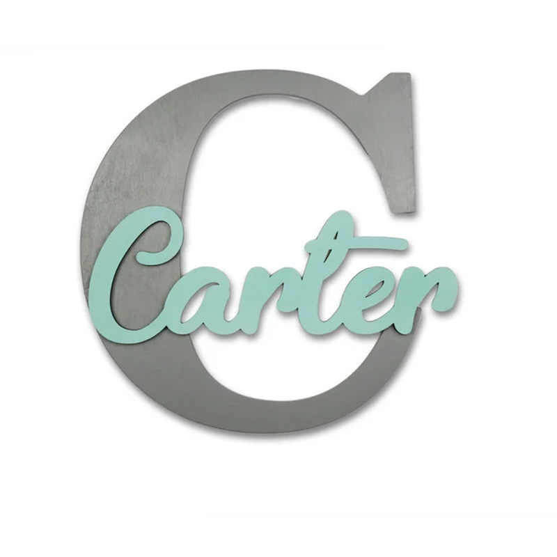 Ahşap Harfler, Komut Dosyası Y - Baby Nursery Letters incelemesi ve fiyatı