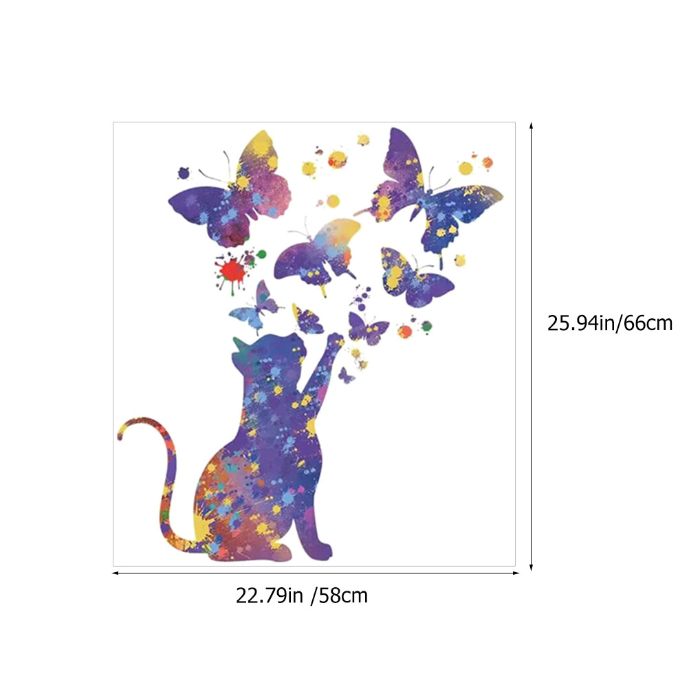 2 Yaprak Kedi Çıkartması Duvar - Wall Decal Nursery incelemesi ve fiyatı