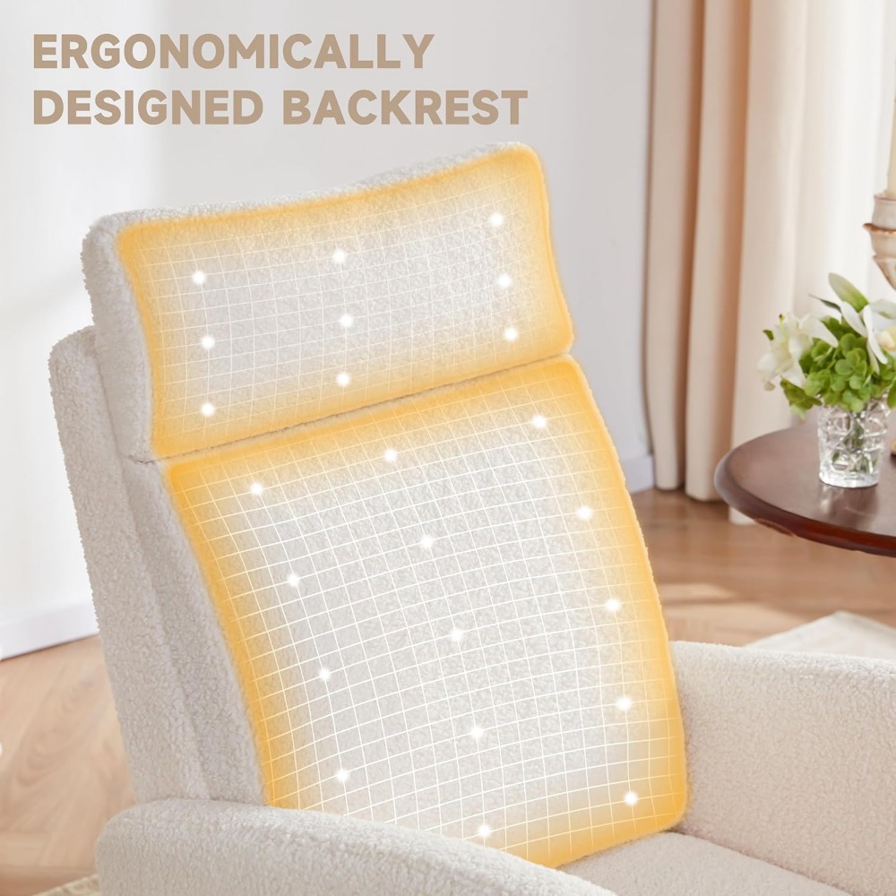 Sallanan Sandalye Yüksek Sırtl - Baby Nursery Glider Chair incelemesi ve fiyatı