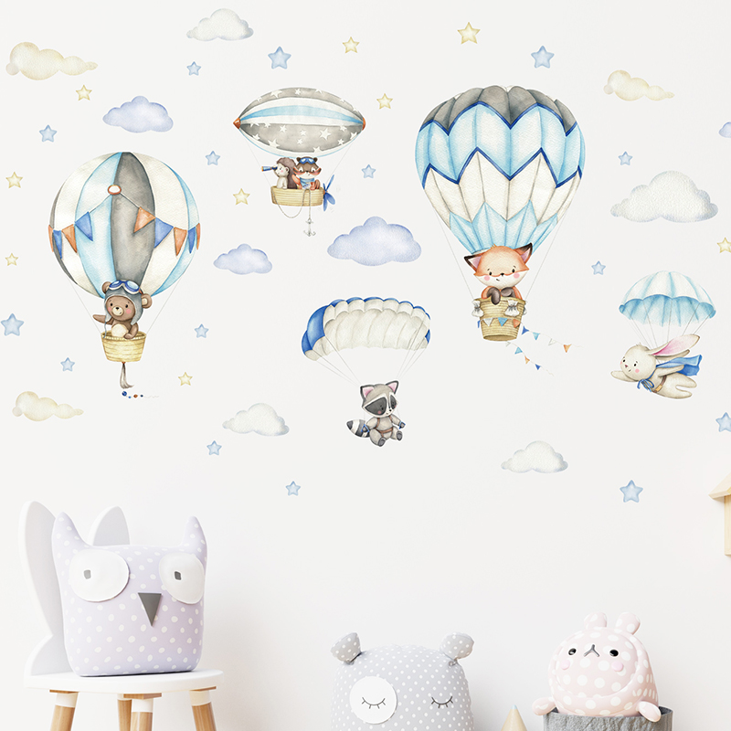 Karikatür Sevimli Hayvanlar Sı - Wall Decal Nursery incelemesi ve fiyatı