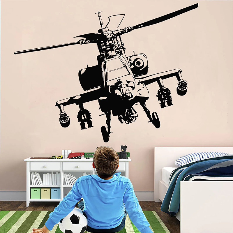 Helikopter Askeri Duvar Çıkart - Baby Nursery Wall Mural incelemesi ve fiyatı