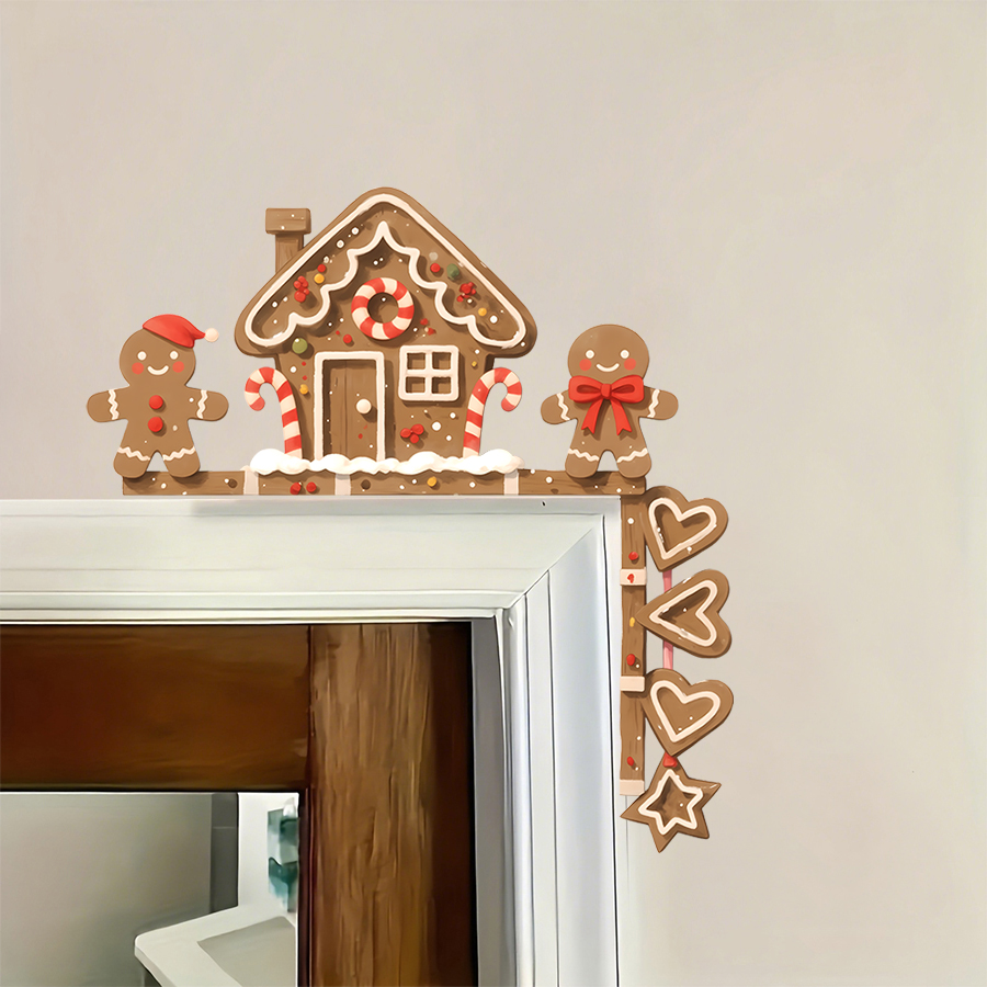 Zencefilli kurabiye evi ve ada - Wall Decal Nursery incelemesi ve fiyatı