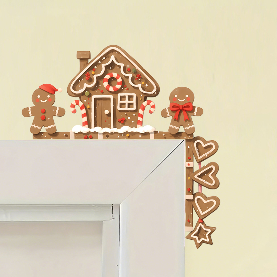Zencefilli kurabiye evi ve ada - Wall Decal Nursery incelemesi ve fiyatı