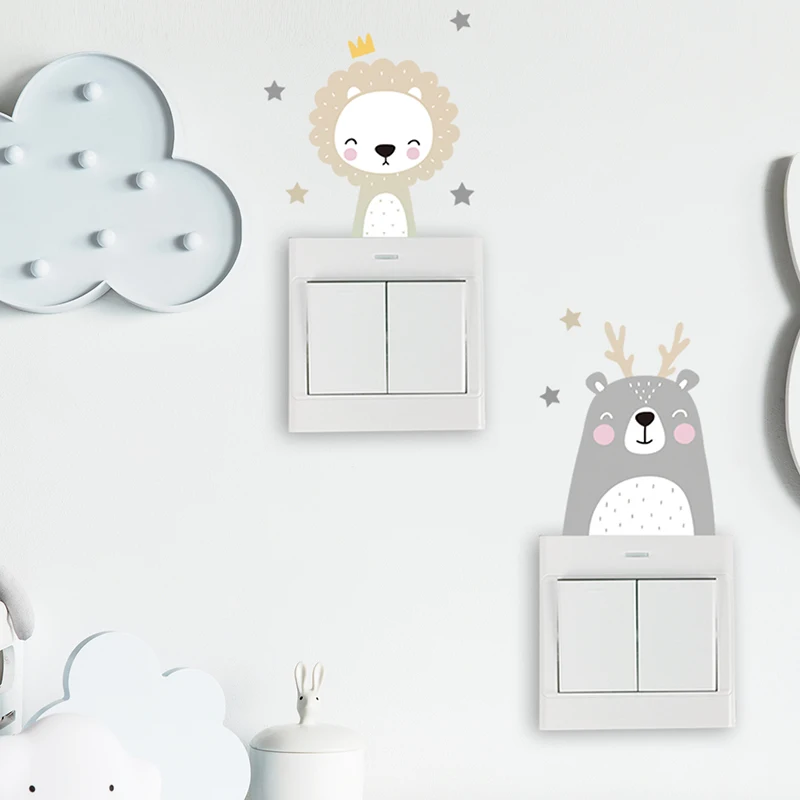 6 adet boho tarzı neşeli hayva - Wall Decal Nursery incelemesi ve fiyatı