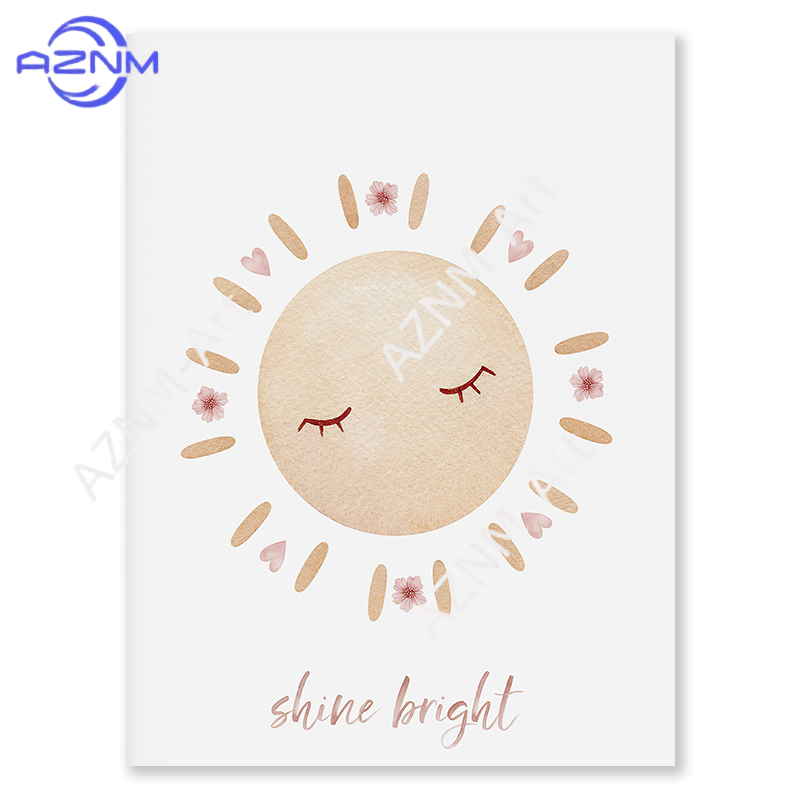 1 adet/3 adet stil gökkuşağı s - Baby Nursery Wall Art incelemesi ve fiyatı