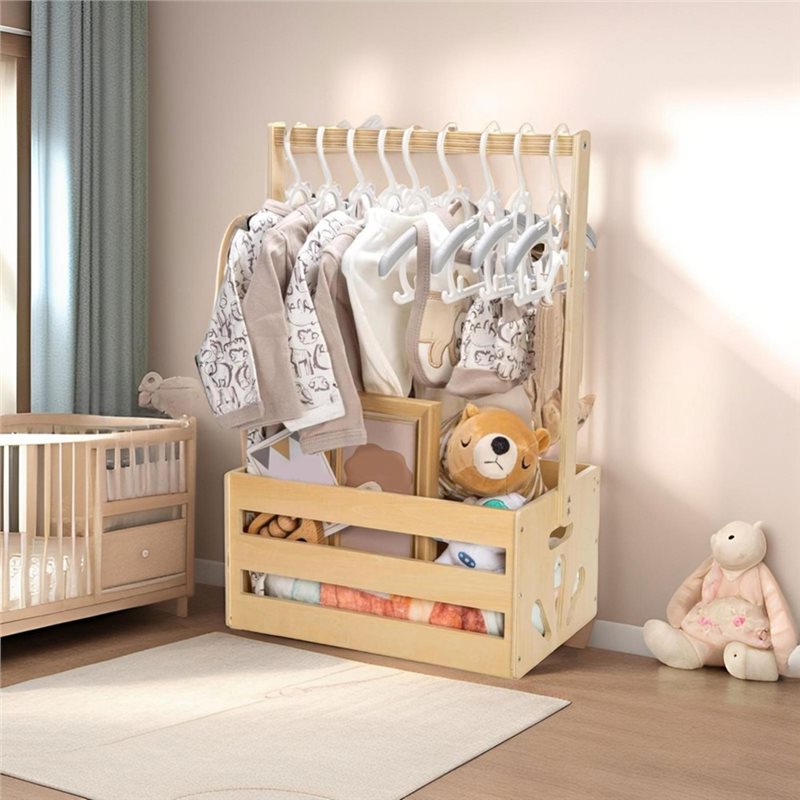 ABFU-Ahşap Saplı Bebek Duşu He - Baby Nursery Closet incelemesi ve fiyatı