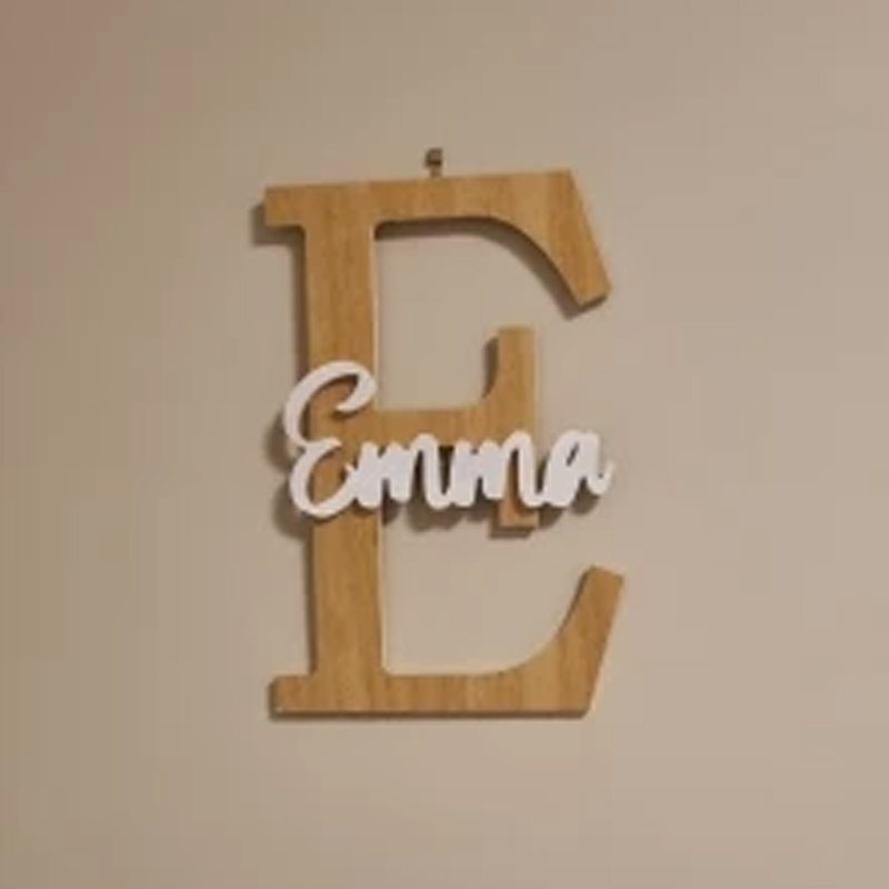 Özel Ahşap İsim Burcu Bebek Du - Baby Nursery Letters incelemesi ve fiyatı