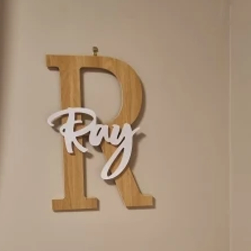 Özel Ahşap İsim Burcu Bebek Du - Baby Nursery Letters incelemesi ve fiyatı