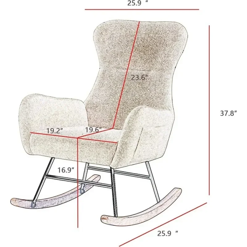 Hansones Sallanan Sandalye Çoc - Baby Nursery Glider Chair incelemesi ve fiyatı