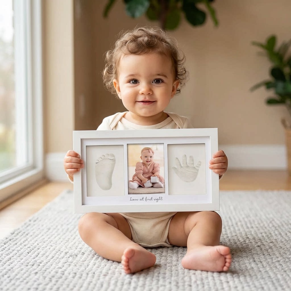 Bebek El İzi Ayak İzi Kil Seti - Baby Nursery Images incelemesi ve fiyatı