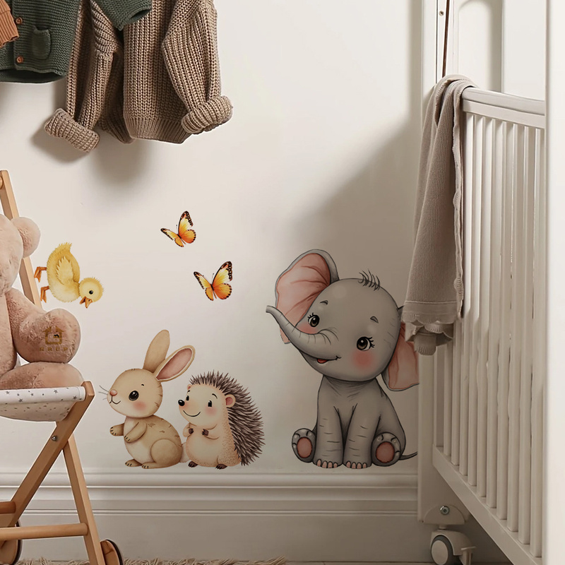 Karikatür Hayvan Duvar Sticker - Wall Decal Nursery incelemesi ve fiyatı