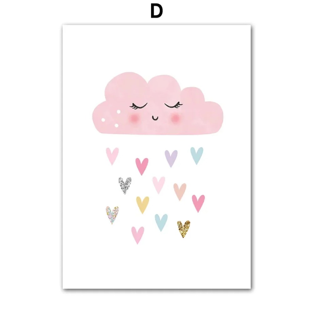Pembe Unicorn Tavşan Gökkuşağı - Baby Nursery Name Wall Art incelemesi ve fiyatı
