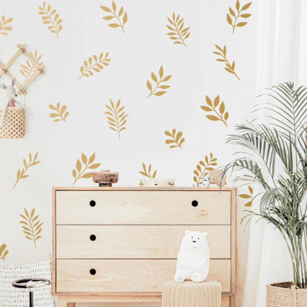 41 adet botanik yaprak duvar s - Baby Nursery Vinyl Wall Stickers incelemesi ve fiyatı