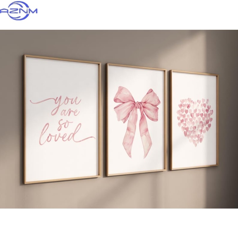 3 adet (Çerçevesiz Kanvas Post - Baby Nursery Wall Art incelemesi ve fiyatı