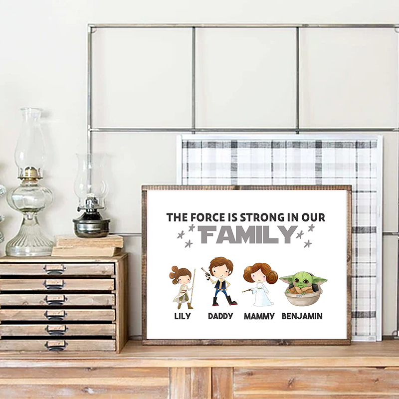 Kişiselleştirilmiş Aile Adı Ba - Baby Yoda Nursery incelemesi ve fiyatı