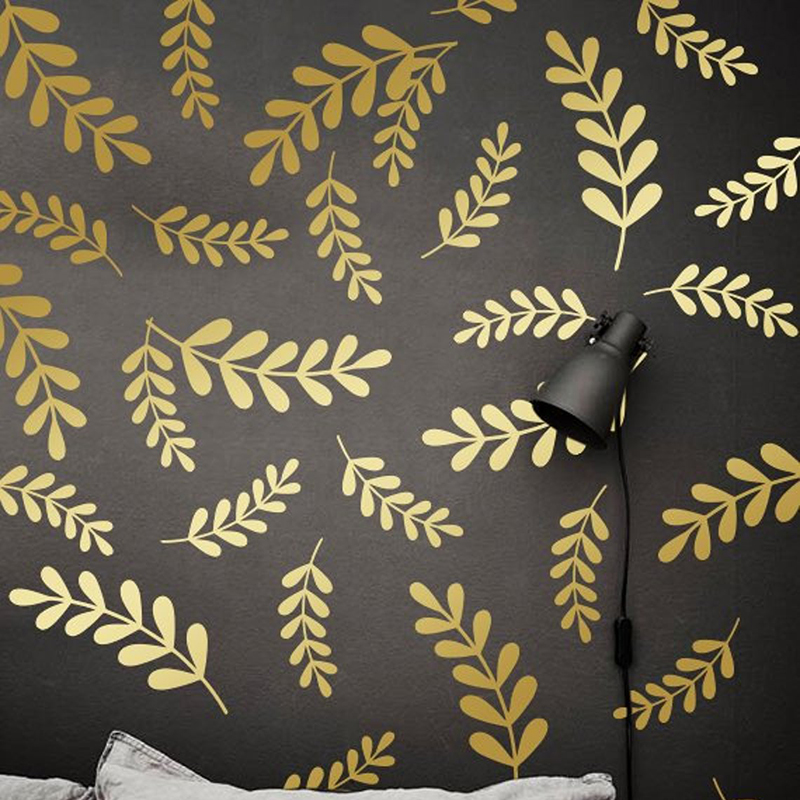 Botanik Yaprak Çiçek Duvar Sti - Baby Nursery Vinyl Wall Stickers incelemesi ve fiyatı