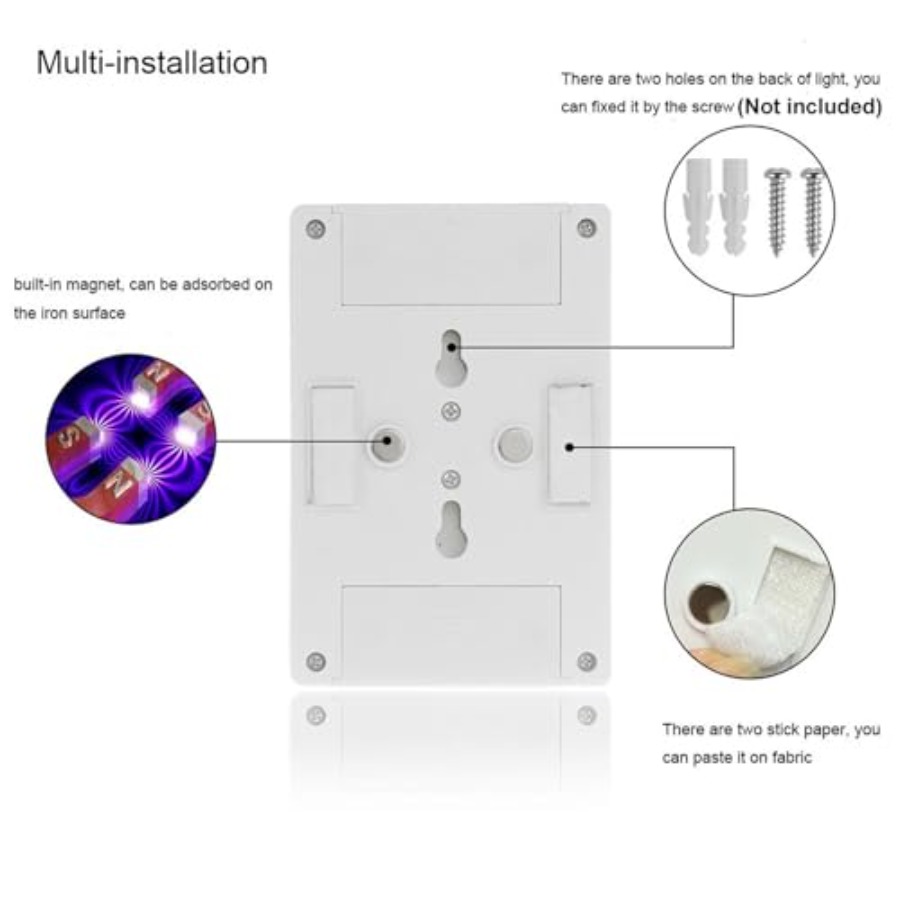 COB LED Gece Lambaları, Pille  - Baby Nursery Closet incelemesi ve fiyatı