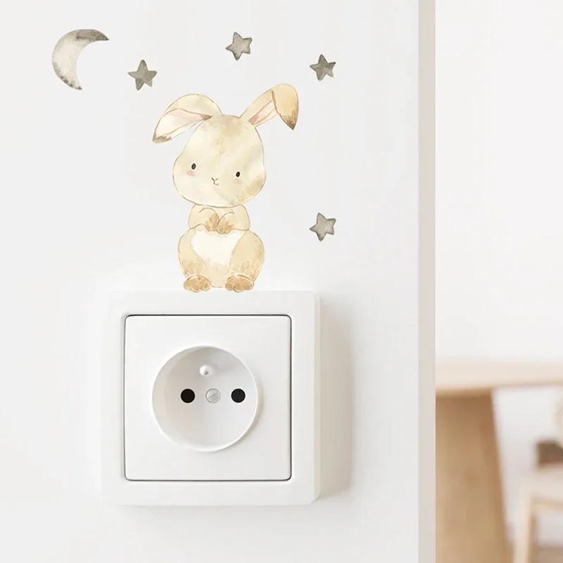 1/2/4/6 takım karikatür hayvan - Wall Decal Nursery incelemesi ve fiyatı